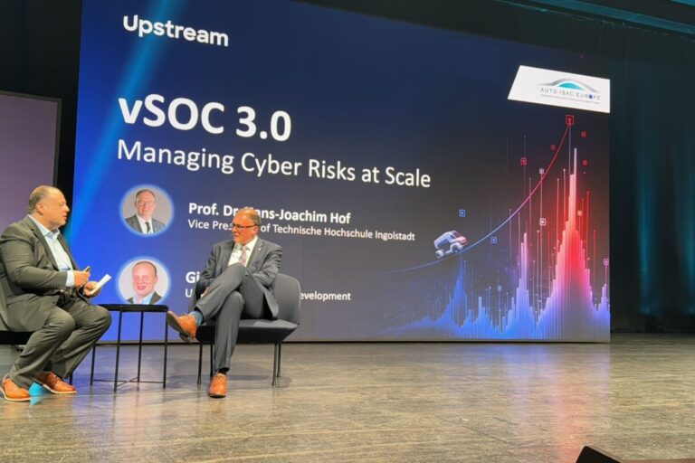 Dr.Prof Hof at Auto-ISAC summit - SELFY partner from THI presented project’s VSOC at the Auto-ISAC European Cybersecurity Summit